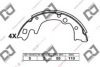 DJ PARTS BS1031 Brake Shoe Set